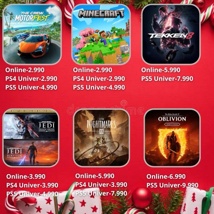 PS4 / PS5 үшін цифрлық ойындар