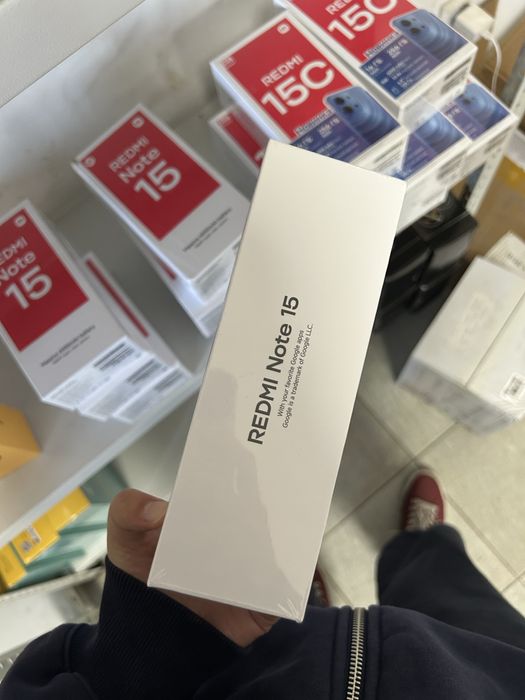 Смартфон REDMI 15 6GB/128GB голубой