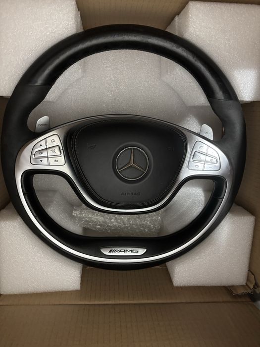 Задна броня с дифюзори AMG за мерцедес w222 и волан