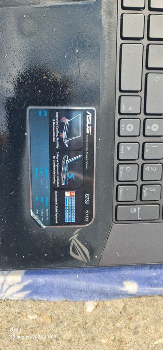 Dezmembrez Asus G73J  cu intel I7