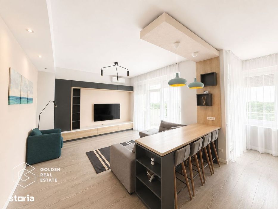 Apartament 2 camere, vedere spectaculoasă, bloc nou, Malul Mureșului