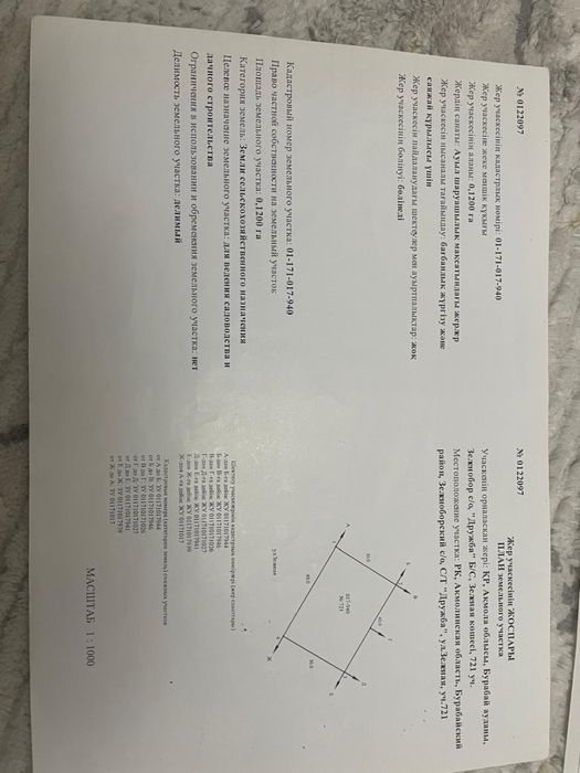 Земленный участок 12 соток