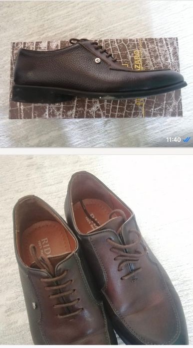 Обувь мужская кожаная
