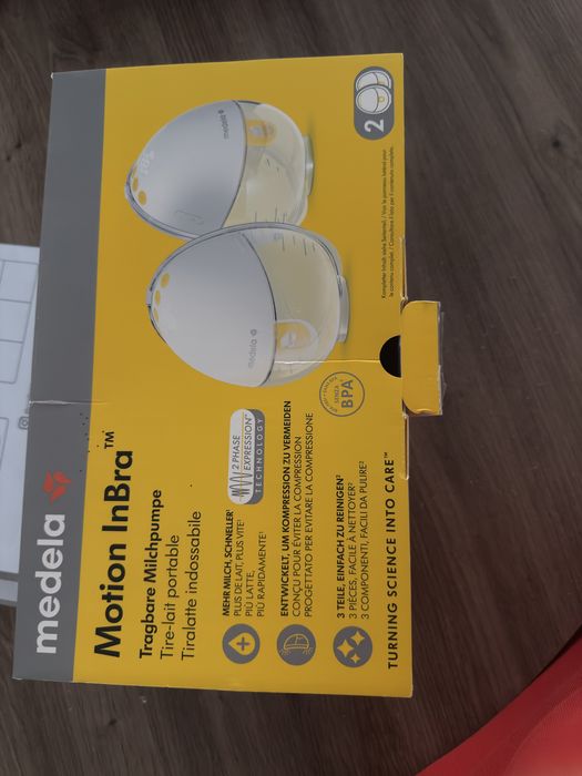 Pompa de san electrica, portabila, Medela Motion InBra