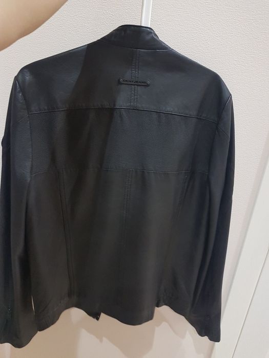Куртка кожаная DKNY jeans