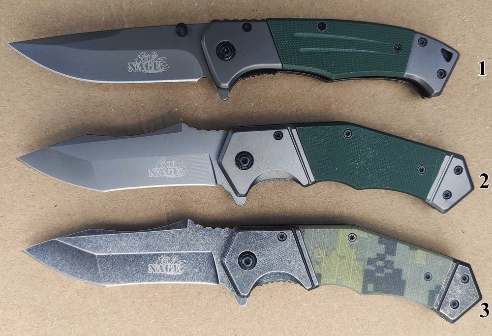 Сгъваем нож Nage - 3 модела