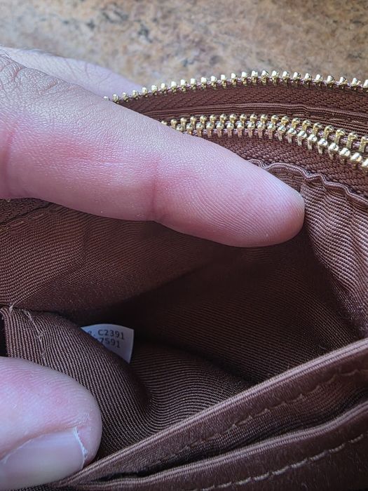 Портфейл COACH Double Zip