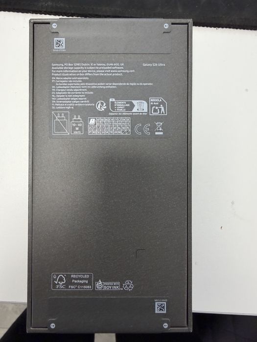 Samsung S26 Ultra, sigilat
