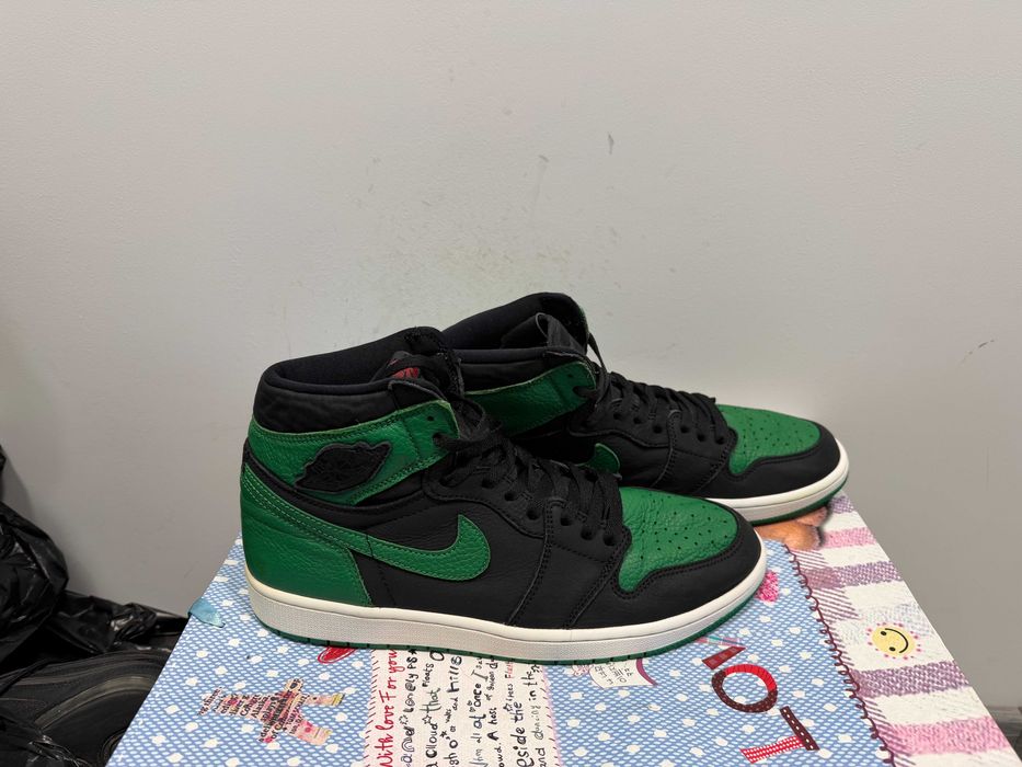 Air Jordan 1 Retro High OG Pine Green''оригинални маратонки 46 номер