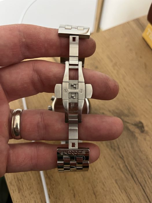 Swatch Chronograph Stainless steel като нов