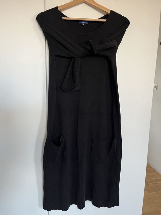 Рокля Tom Tailor - черна с джобчета 36(S) размер