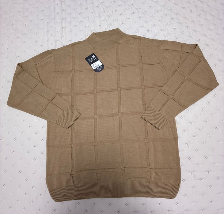 Pulover maro barbat XXL