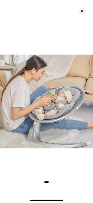 Balansoar bebe cu telecomanda