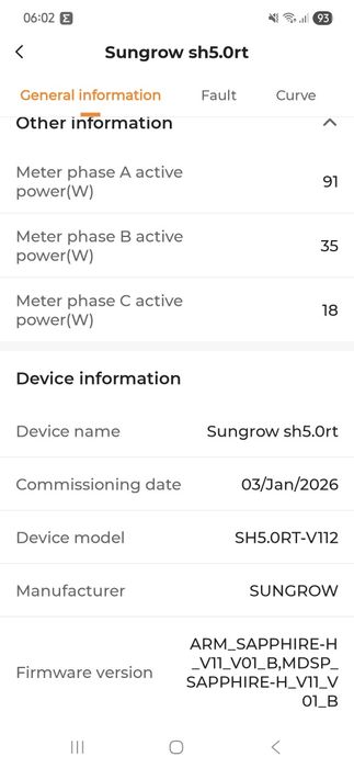 Invertor trifazat Sungrow sh5.0rt