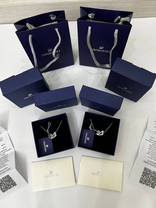 цепочка swarovski серебро пробы есть