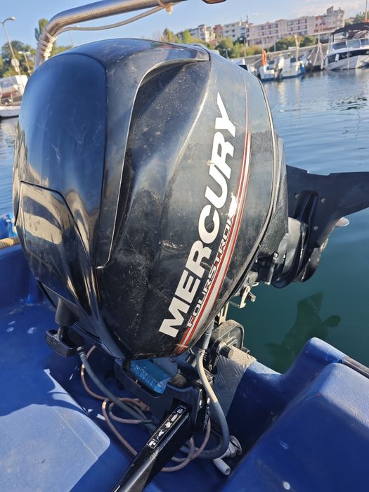 Извънбордов двигател Mercury FourStroke 25 к.с. (L ботуш, 2022 г., 500 ч.)