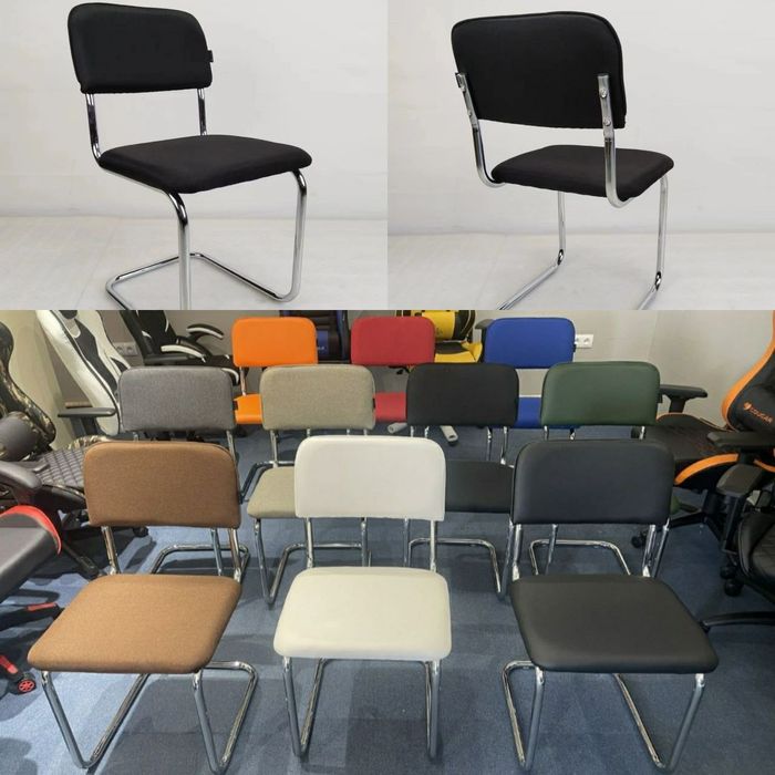 Офисный стул Сильвия никель Китай оригинал