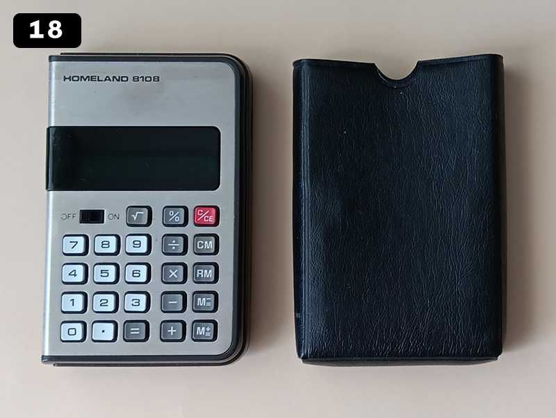 Ретро колекционерски калкулатори - ЕЛКА със старите СВЕТЕЩИ индикатори