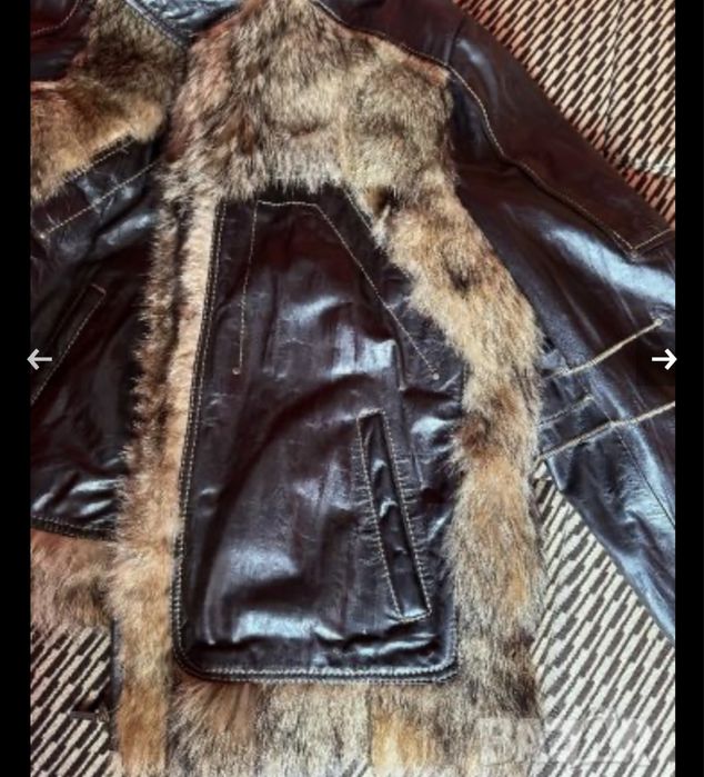 Кожено Яке Wolf Jacket