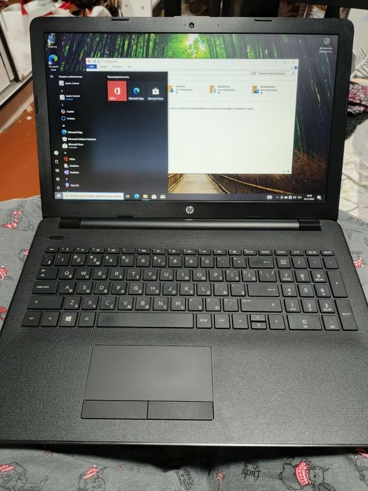 Ноутбук HP 2018 года с Windows 10 Pro for workstations