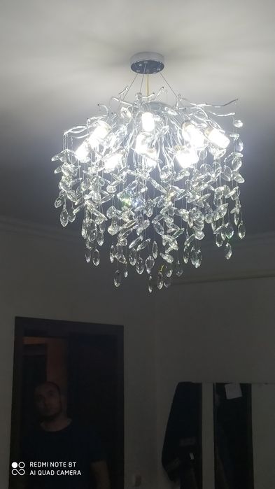 Установка качественный Люстра Бра Галоген раз вкл  Витишка