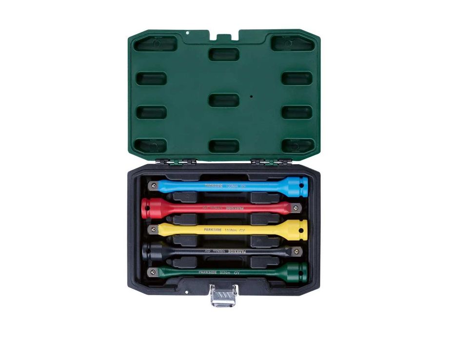 Set extensie prelungitoare 20 cm  1/2 PARKSIDE Twist, 5 piese