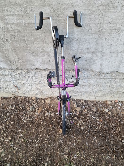 Handbike bicicleta de mana carut cu rotile persoane cu dizabilitati