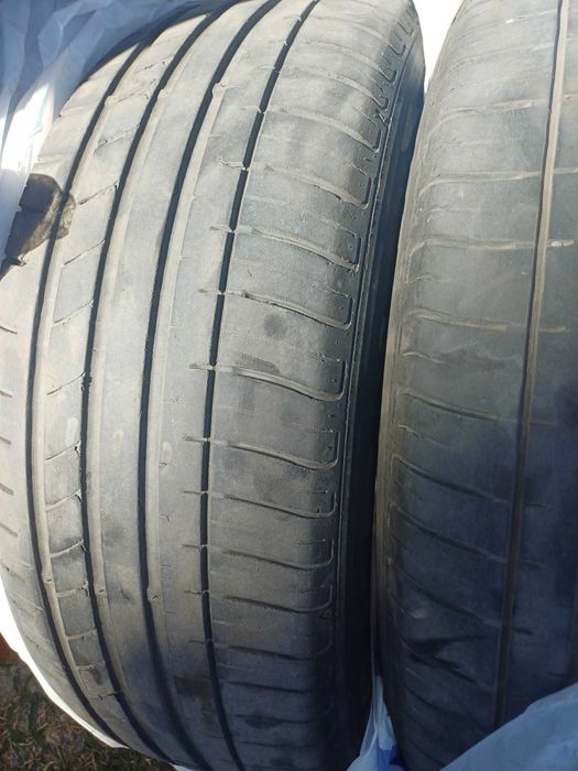 летни гуми 235/60/18 - 4 броя, употребявани, обща цена 80 евро