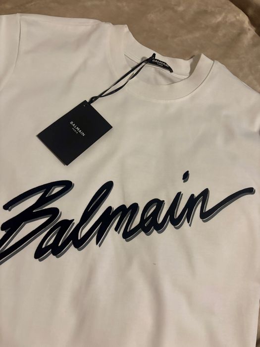 Tricou Balmain Alb