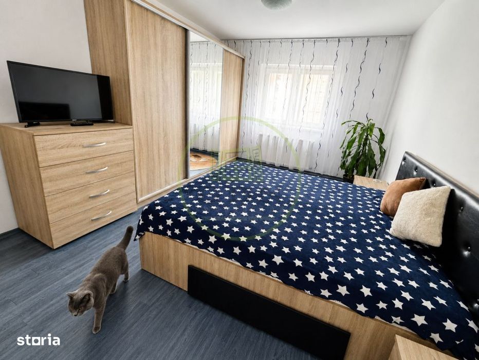 INCHIRIERE APARTAMENT 3 camere pet friendly Astra Brasov cu loc de par