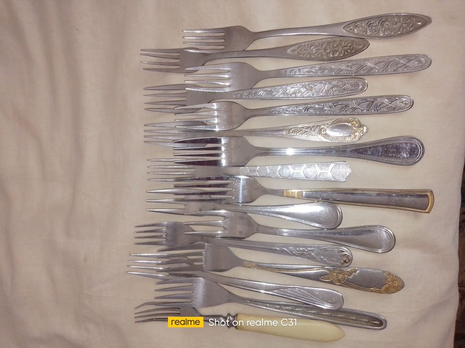 Вилки ложки нержавейки