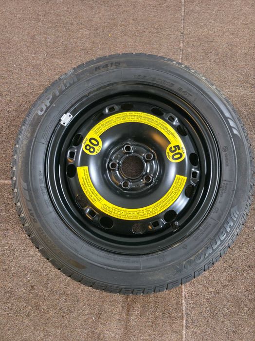 1 Roata Rezerva NORMALA - 5x100 15'' - 185/60/15 - OEM VW POLO / Seat Ibiza / Skoda Scala Rapid Fabia - NOUA !