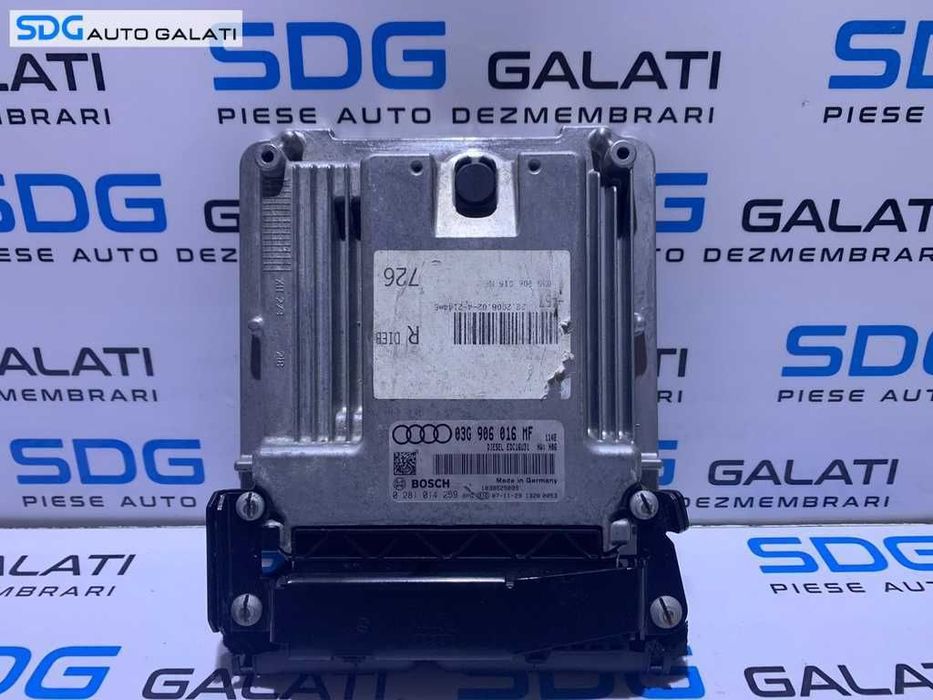 ECU Calculator Motor Audi A6 C6 2.0 TDI BRE Cutie Automata 2005 - 2008 Cod 03G906016MF 0281014259 [L2782]