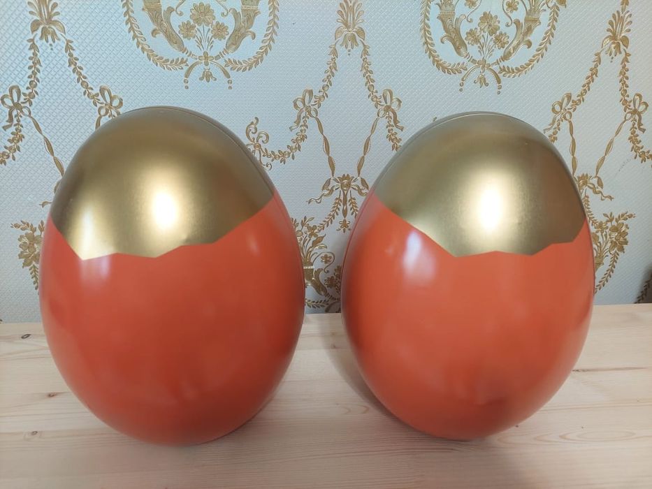 Яйца пасхальные из металла декоративные/для подарков