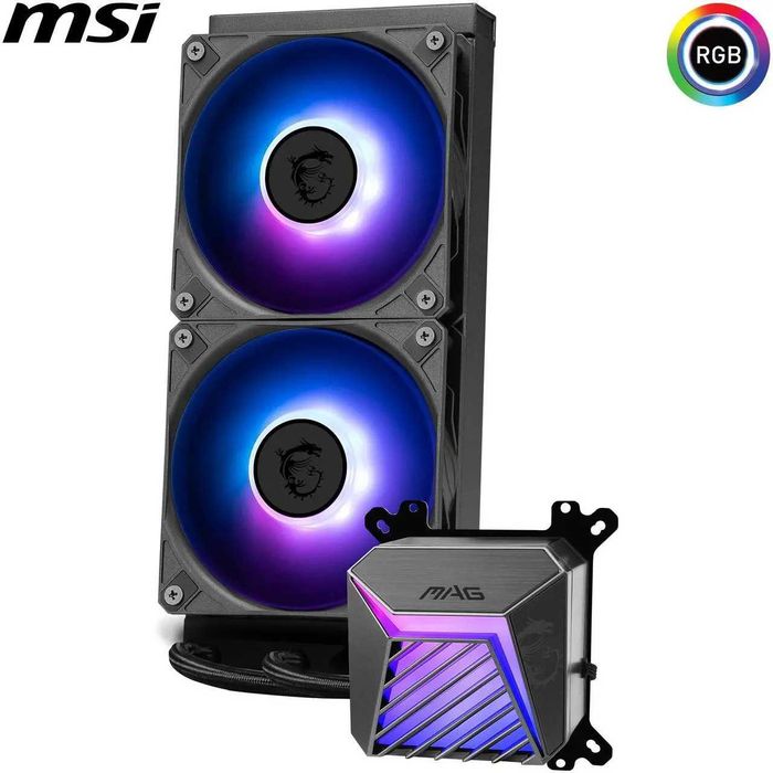 Водяной кулер MSI MAG Coreliquid A15 240 Black