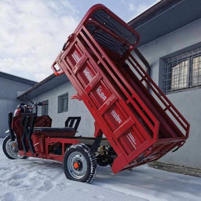 Tricicleta Electrica KUBA GL18000 pt. Transport Marfa BENA basculabila