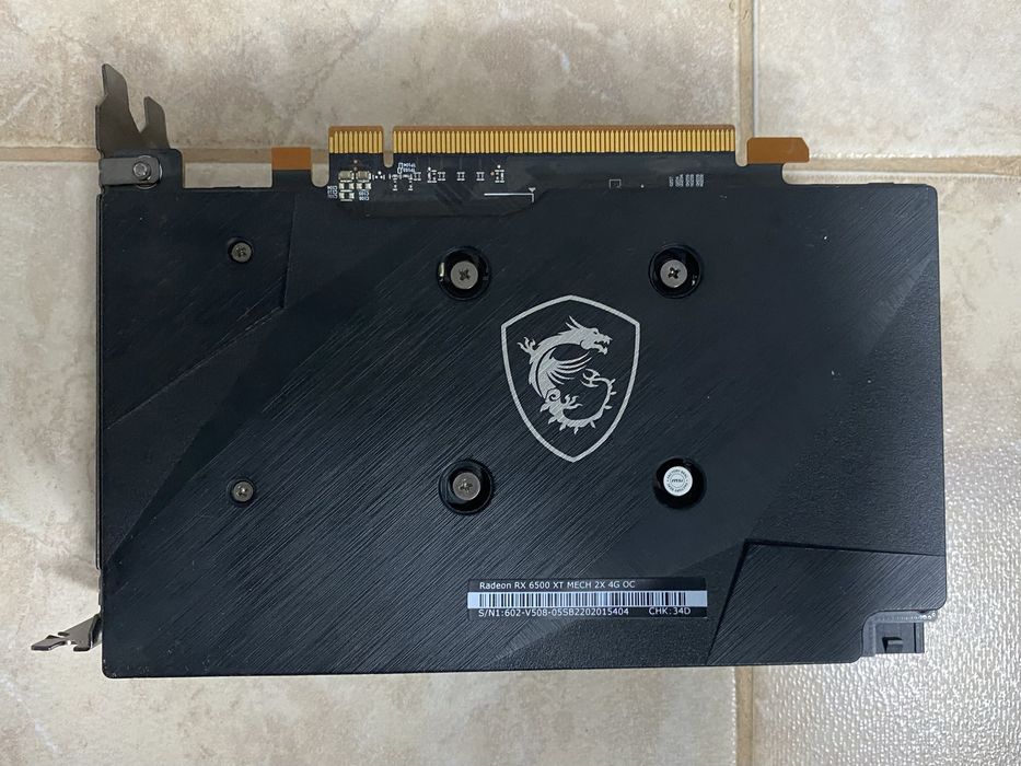 RX 6500 XT 4GB GDDR6 – Отлично състояние | Тествана | Готова за игри