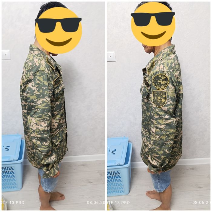 Китель, штаны, кепка и ремень