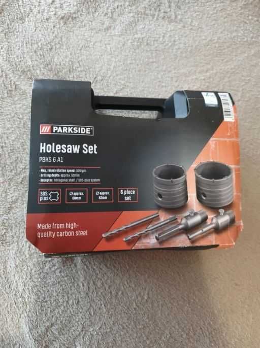 Set carote de găurit Parkside - PBKS 6 A1, nou