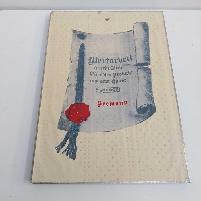 НАЙ ДОБРАТА ОФЕРТА Стара Немаска белереф картина дърво метал Моряк