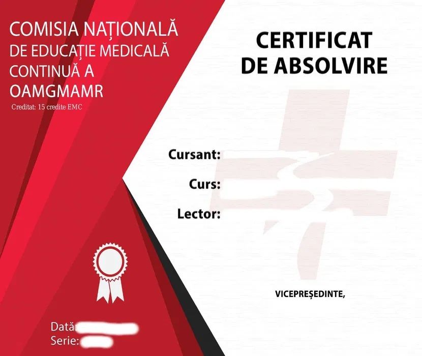Cursuri OAMMR pentru Asistenti Medicali
