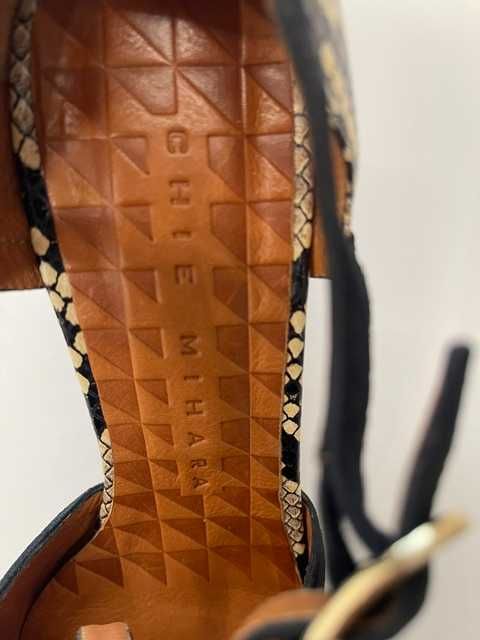 Pantofi eleganti piele de sarpe nr.39, made in Spain