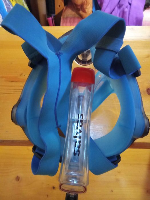 Италиянски плавници за скуба дайвинг и маска с вграден шнорхел