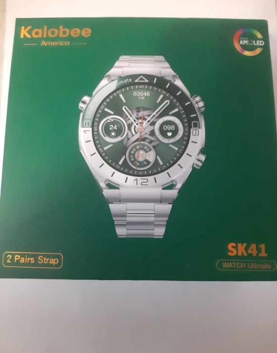 Электронные часы, новые, с коробкой