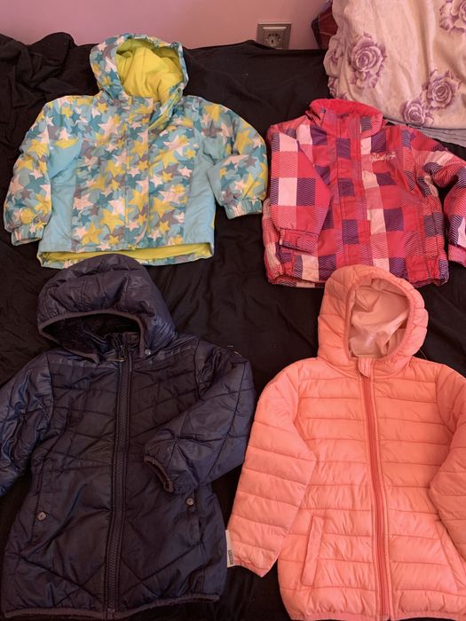 Детско яке за 2, 3, 4 год Zara, United colors, lupilu, Quechua