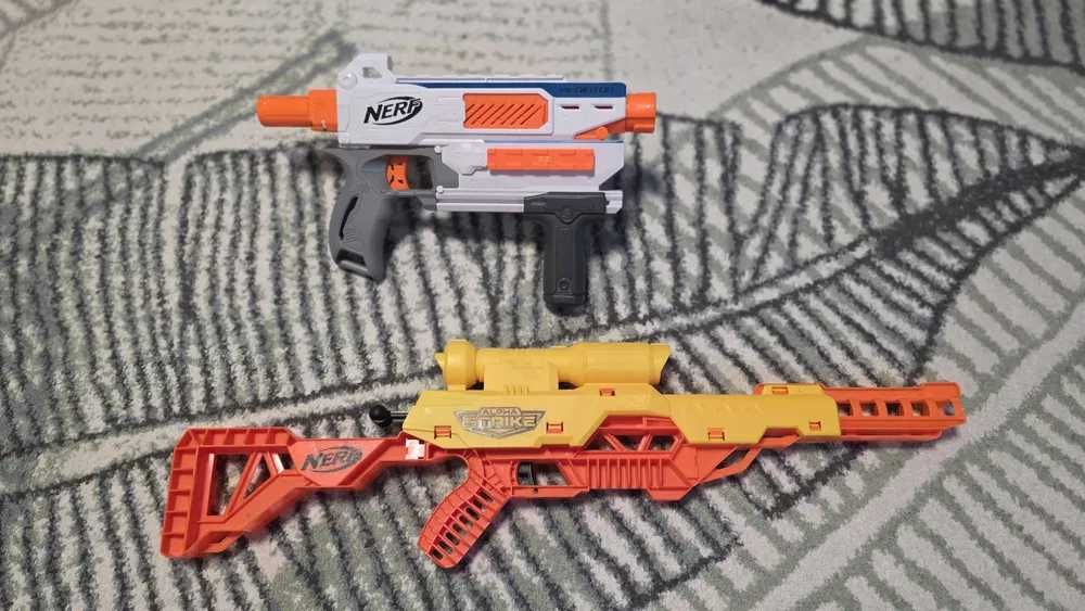 Nerf Alpha Strike Wolf LR-1 + Blaster Nerf Modulus1 Mediator - 40 lei
