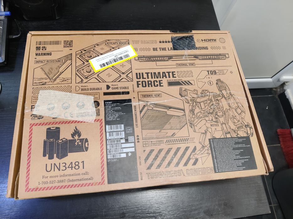 Hope Amanet P8 Asus Tuf F15 i7-13620H  16GB RAM 1 TB SSD RTX 4060