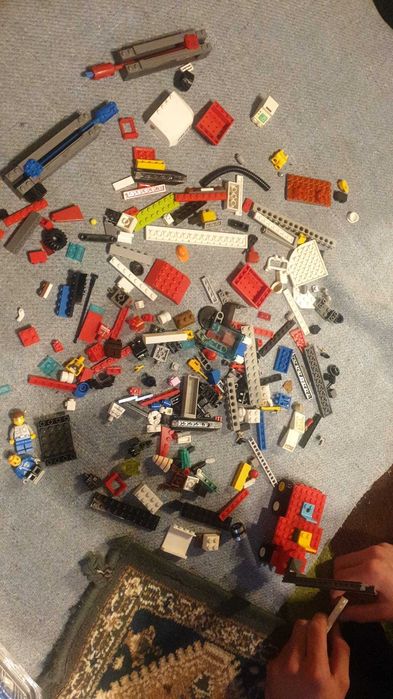 piese, minifigurine, LEGO, la gramada, mai mult de 1 kg.