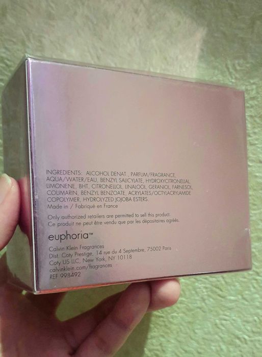 Calvin Klein deep euphoria Орпигинал 100%