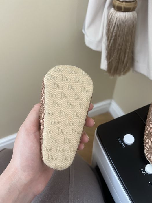 Детские туфельки балетки Диор